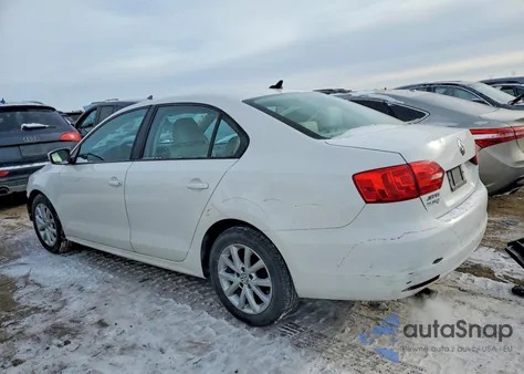2011 Volkswagen Jetta Se z USA, uszkodzony, nr VIN 3VWDX7AJ3BM384477